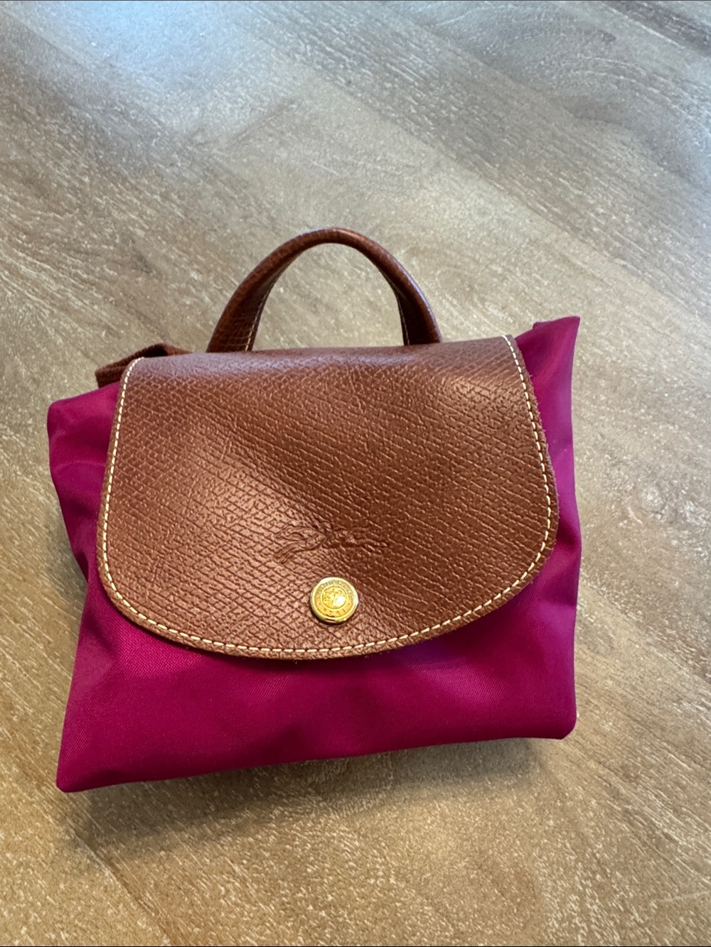Longchamp backpack in Berry - Picture 11 of 11
